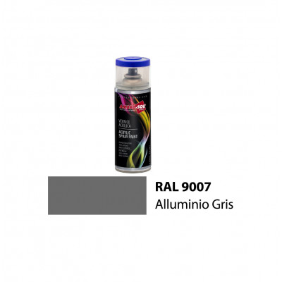SMALTO ACRILICO SPRAY MULTIUSO 400 ML - ALUMINIO GRIGIASTRO - RAL9007