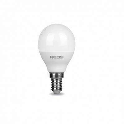 Led Neos Sfera 5.5W E14 Luce Naturale 4000K 470im Box
