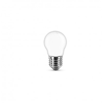 Sfera Led Opale a Filamento 4W E27  2700K Calda 470 lm blister