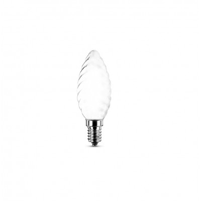 Tortiglione Led Opale a Filamento 6W E14 4000K Naturale 720 lm blister